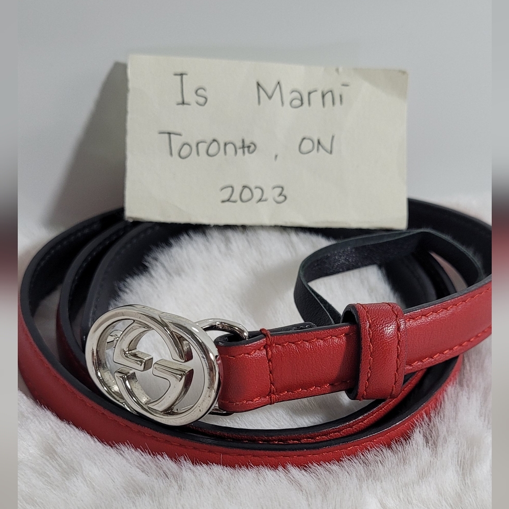 Gucci small belt Size 75